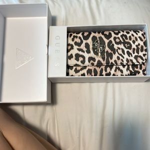 Brand new with tags leopard print wallet